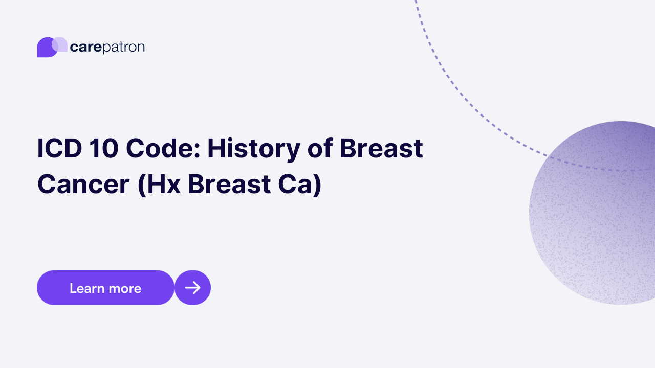 History of Breast Cancer (Hx Breast Ca) ICD10CM Codes 2023